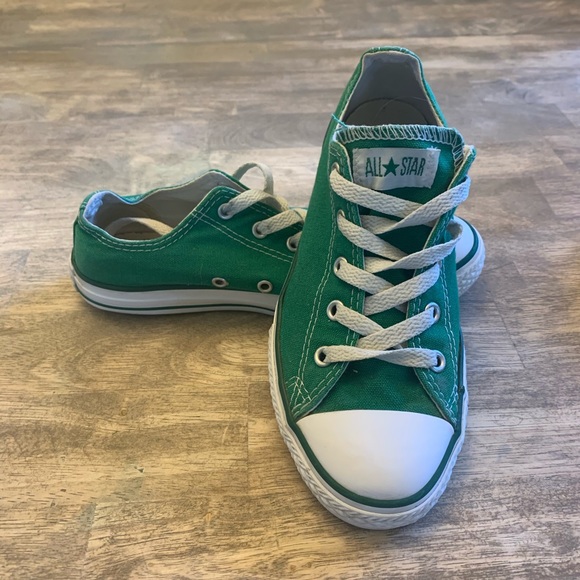 Converse Shoes | 425 Green All Star | Poshmark